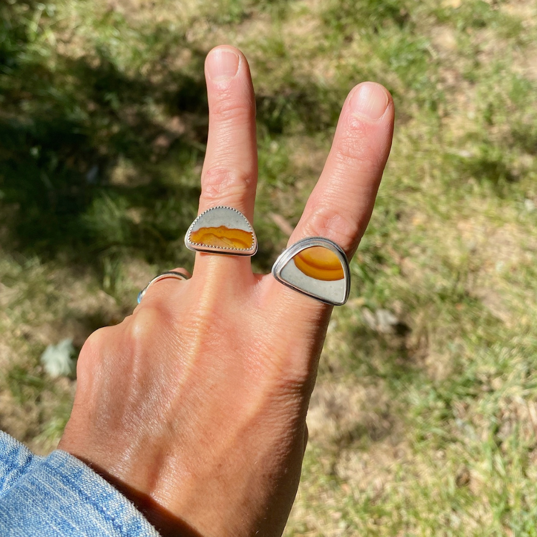 Jasper Ring Size 7