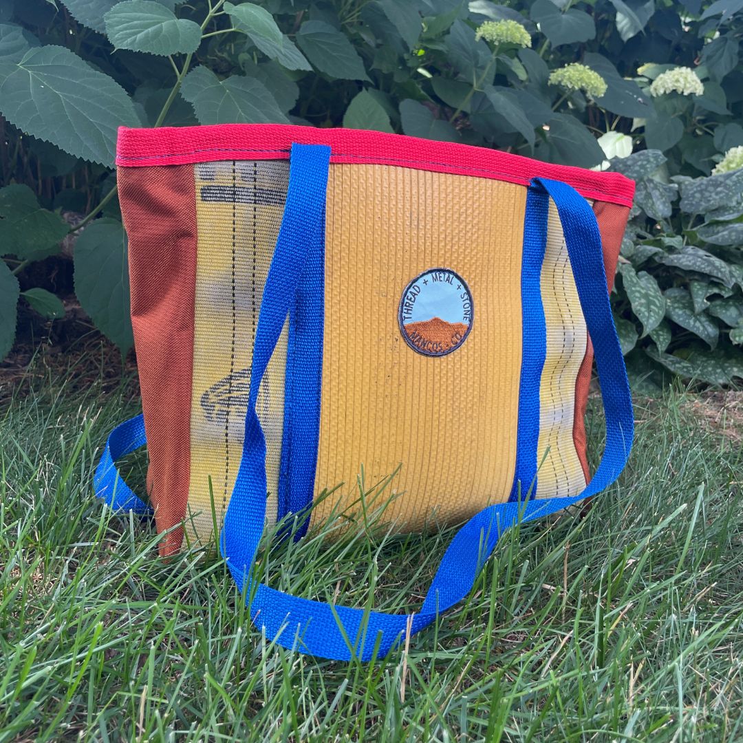Fire Hose Tote - Two Handle Small Tote
