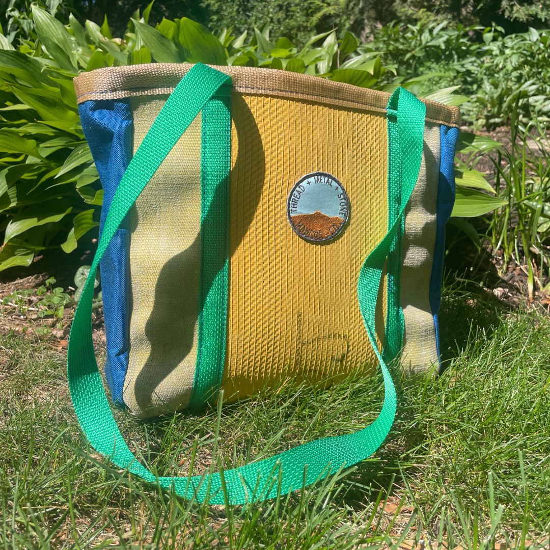 Fire Hose Tote - Two Handle Small Tote