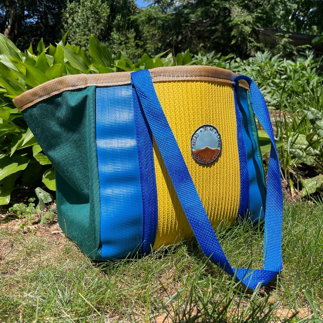 Fire Hose Tote - Two Handle Medium Tote