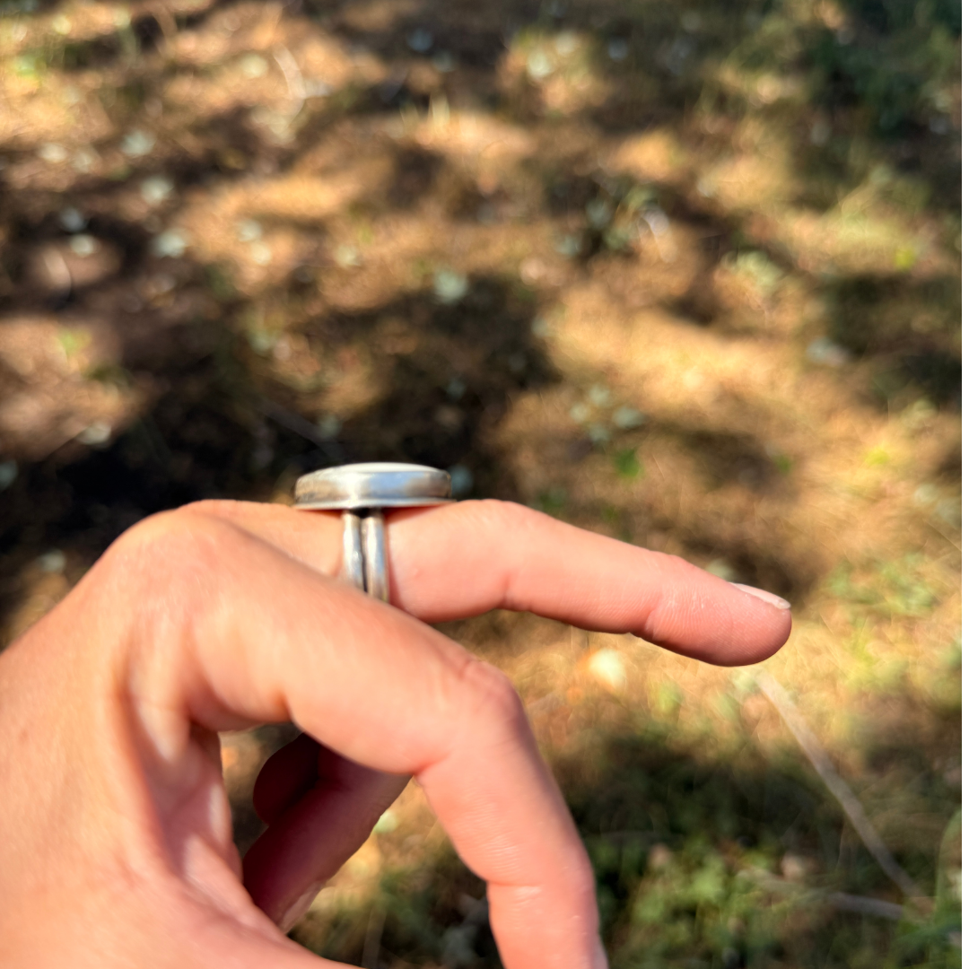 Variscite Canyon Ring - Size 7