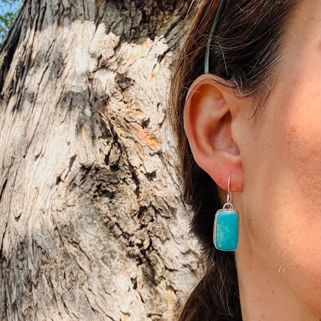 Turquoise Dangler Earrings
