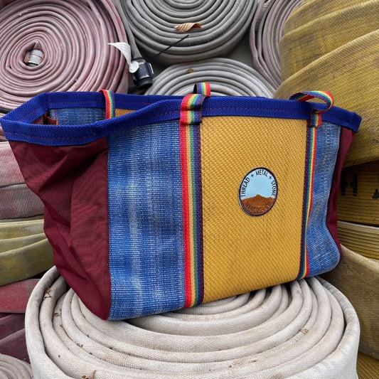 Repurposed Fire Hose Tote - Large