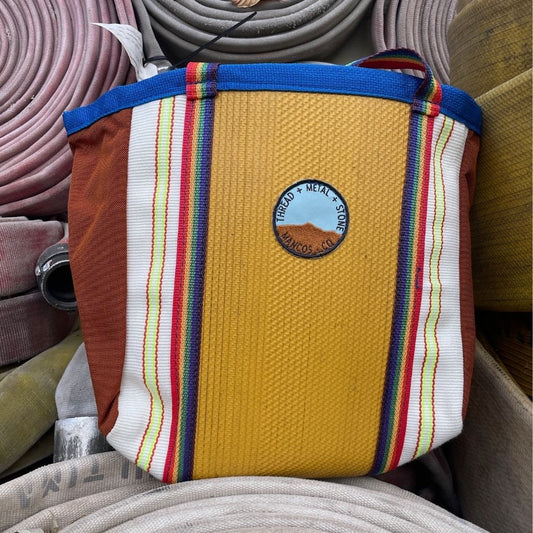 Repurposed Fire Hose Tote - Small