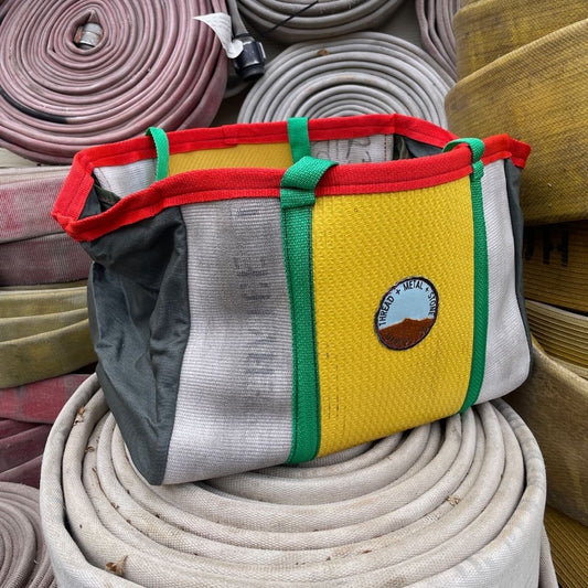 Repurposed Fire Hose Tote - Large