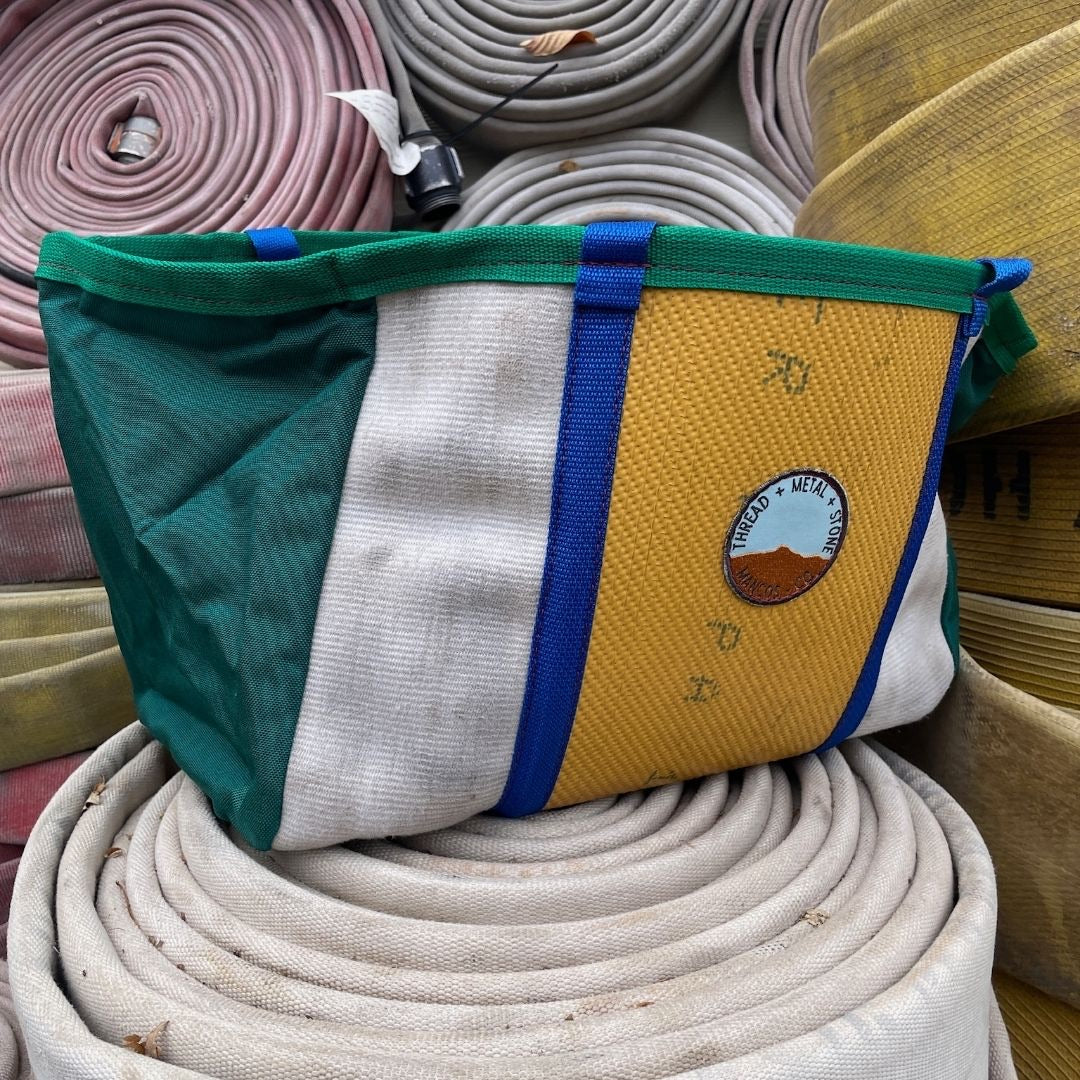 Repurposed Fire Hose Tote - Large