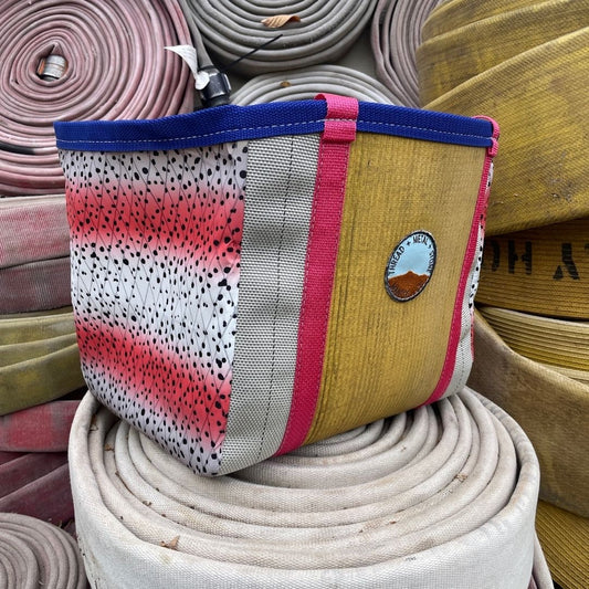 Repurposed Fire Hose Tote - Medium
