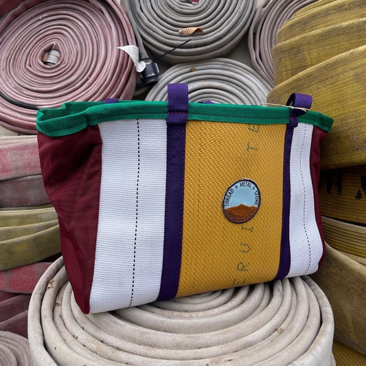 Repurposed Fire Hose Tote - Large