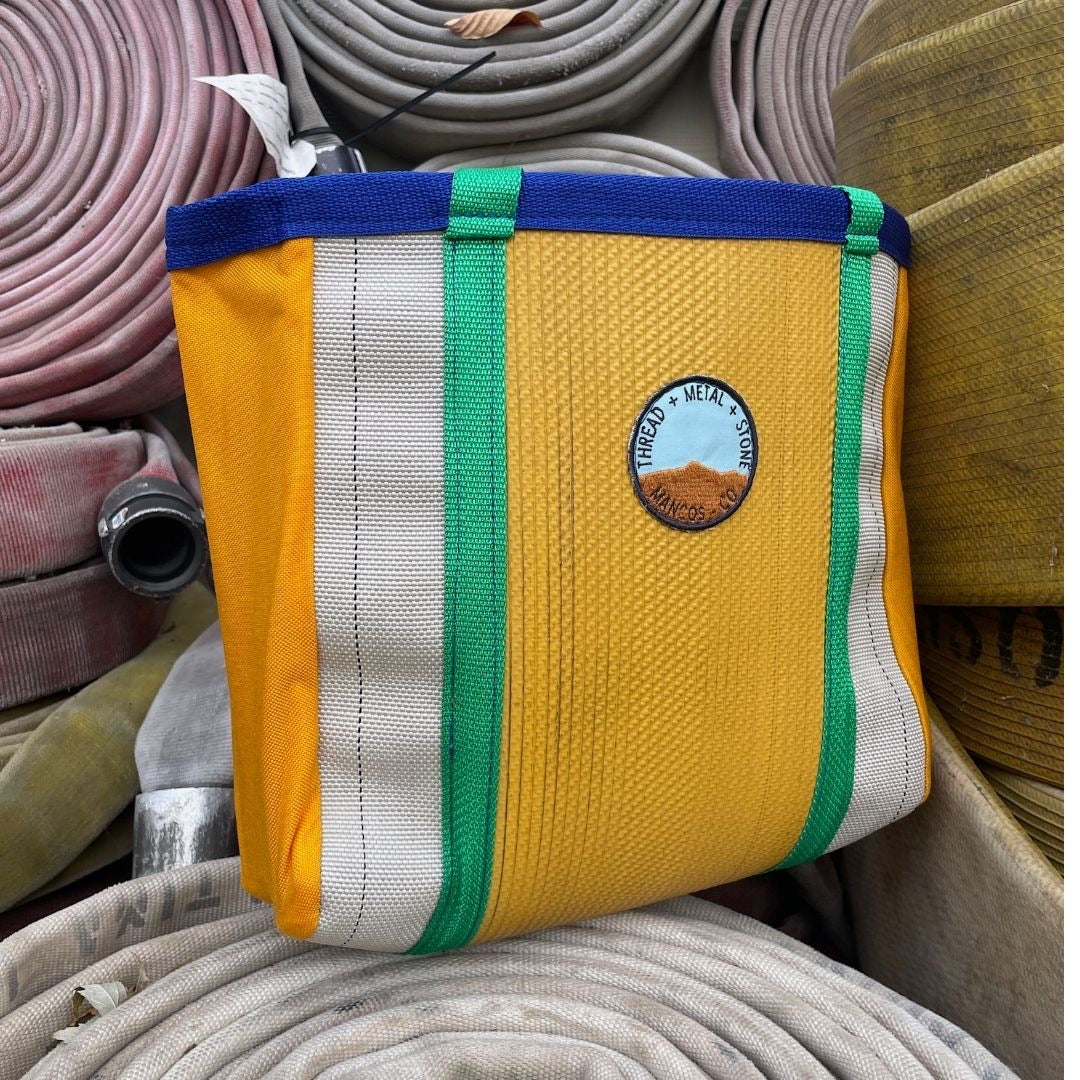 Repurposed Fire Hose Tote - Small