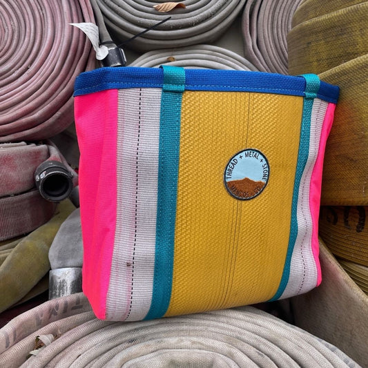 Repurposed Fire Hose Tote - Small