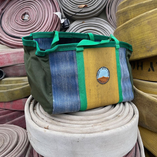 Repurposed Fire Hose Tote - Large