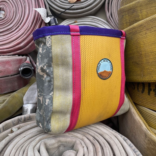 Repurposed Fire Hose Tote - Small