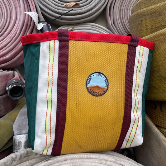 Repurposed Fire Hose Tote - Small