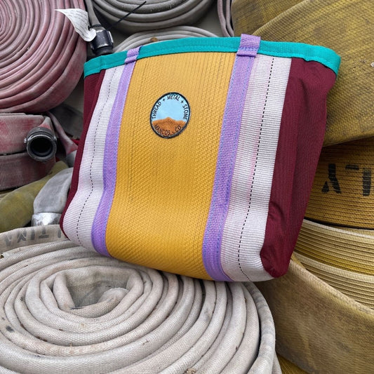 Repurposed Fire Hose Tote - Small