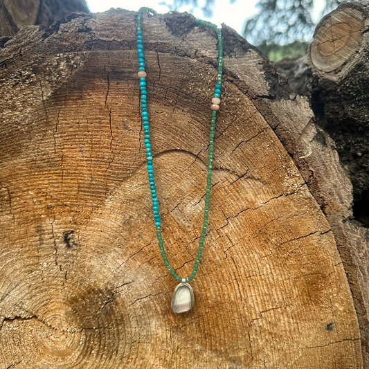 Tourmaline Beaded Necklace
