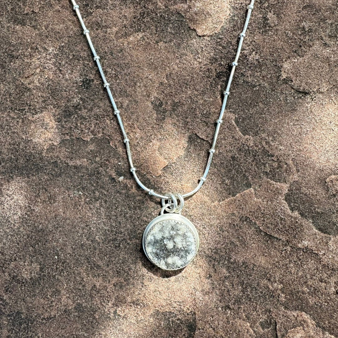 Satellite Chain Druzy Necklace