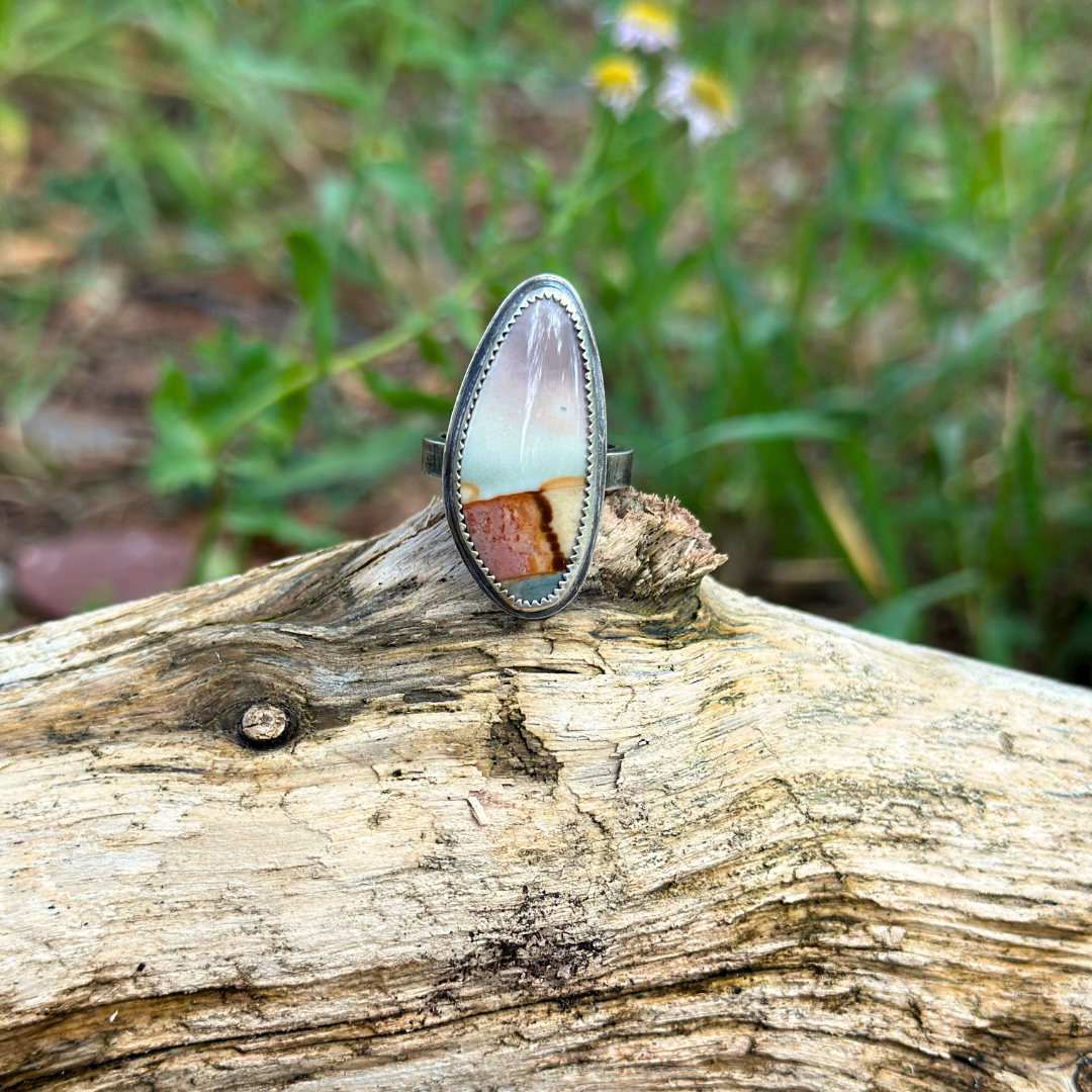 Desert Jasper Ring - Size 8
