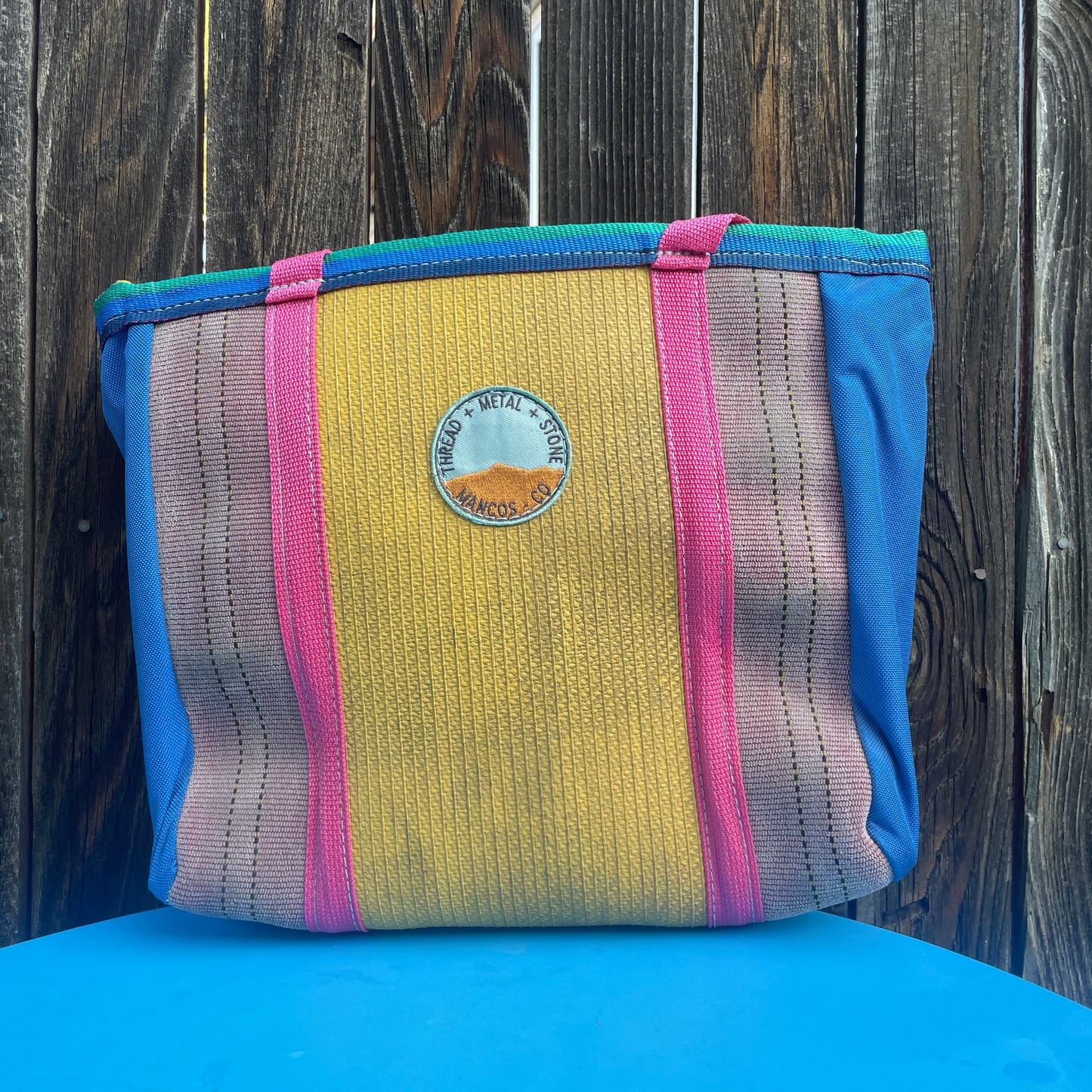 Repurposed Fire Hose Tote - Small