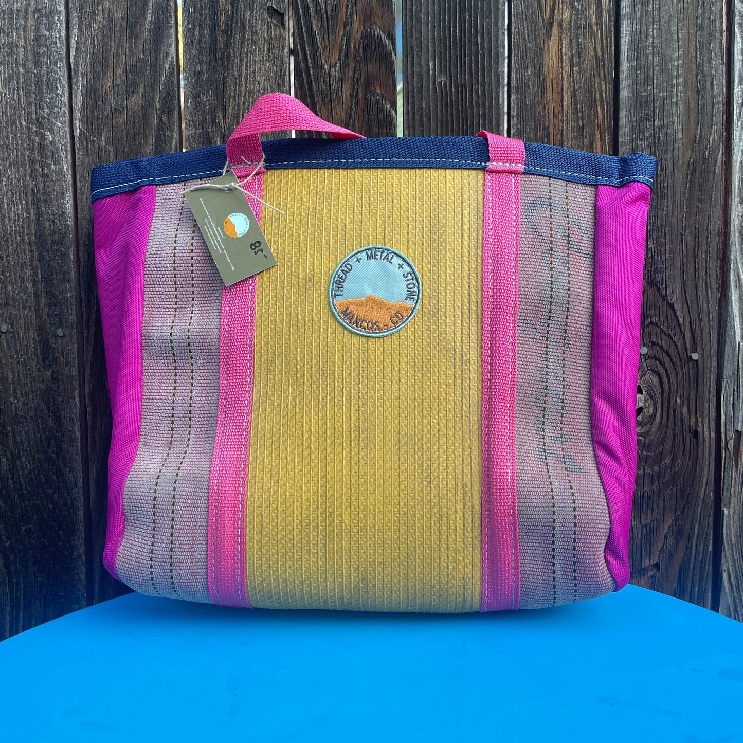 Repurposed Fire Hose Tote - Small
