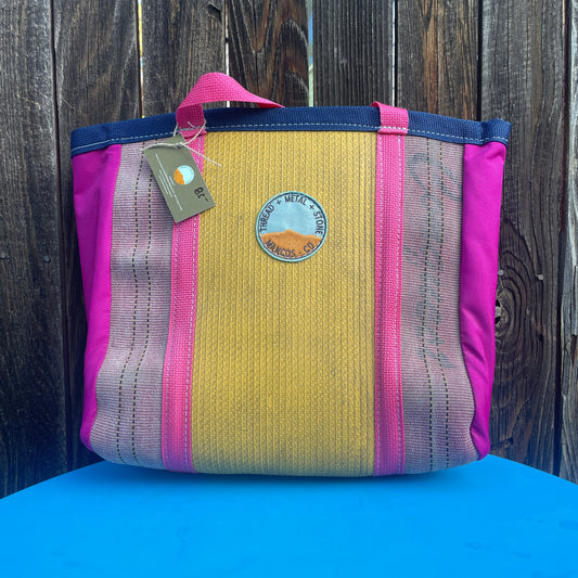 Repurposed Fire Hose Tote - Small