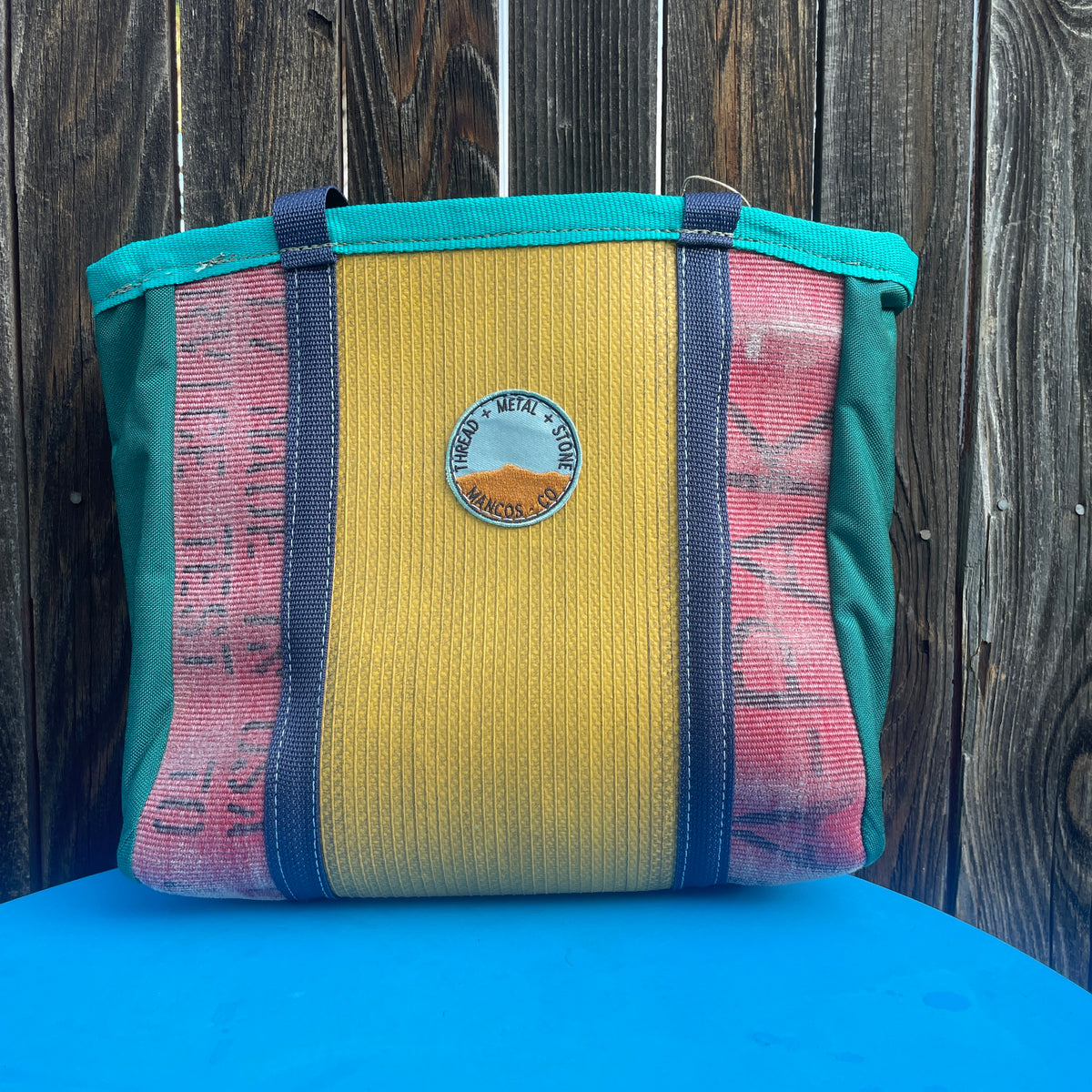 Repurposed Fire Hose Tote - Small