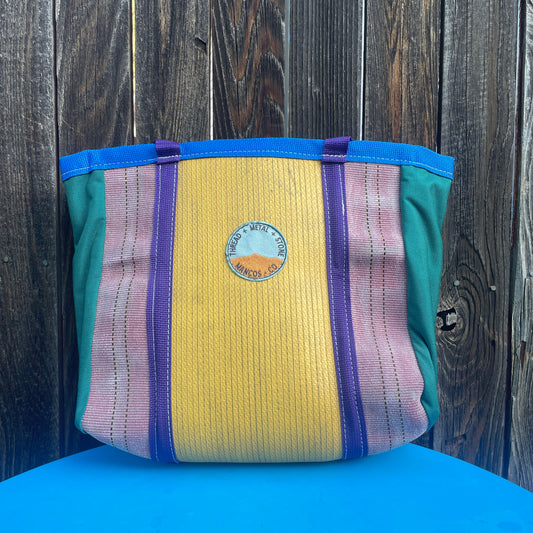 Repurposed Fire Hose Tote - Small