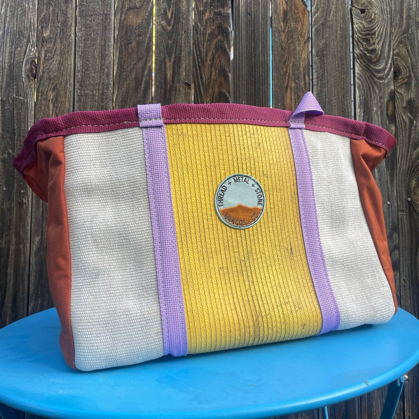 Repurposed Fire Hose Tote - Large