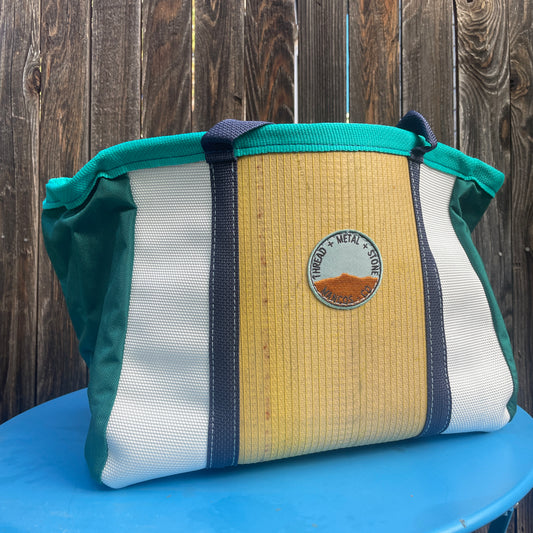 Repurposed Fire Hose Tote - Large