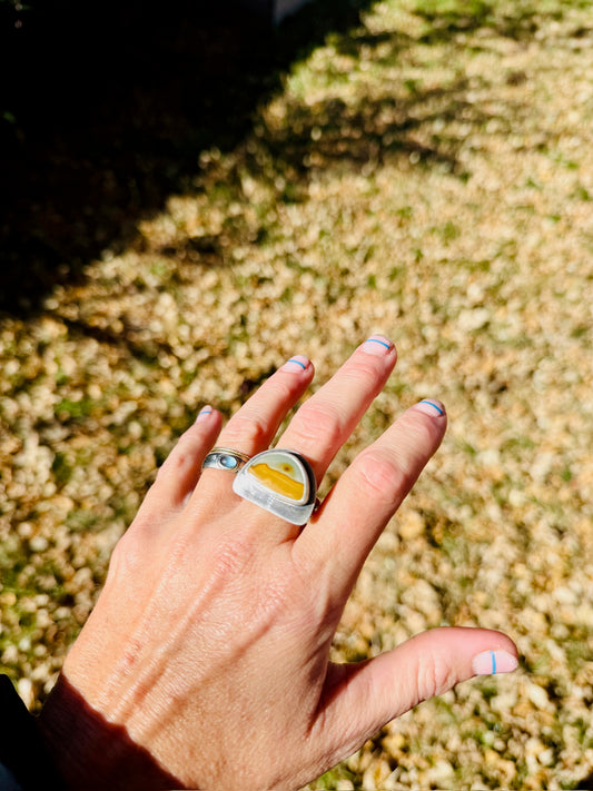 Landscape Jasper Ring