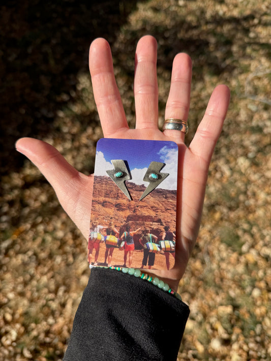 Lightning Bolt Textured Studs