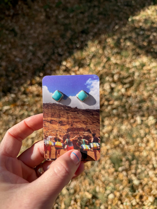 Turquoise Studs