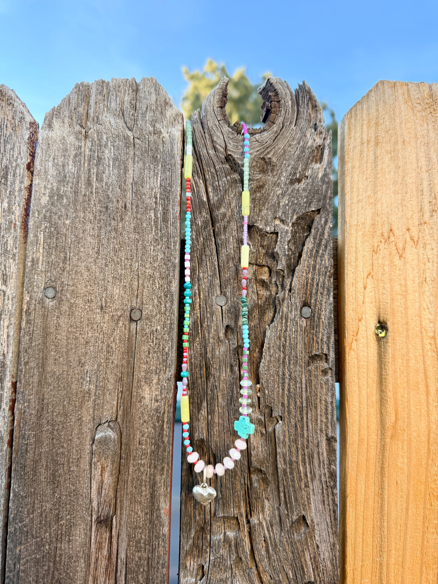 Beaded Love Necklace
