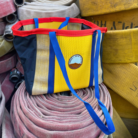 Repurposed Fire Hose Tote - Medium