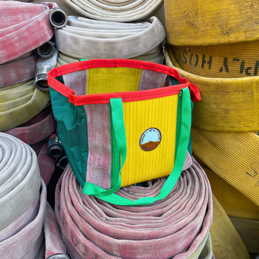 Repurposed Fire Hose Tote - Medium