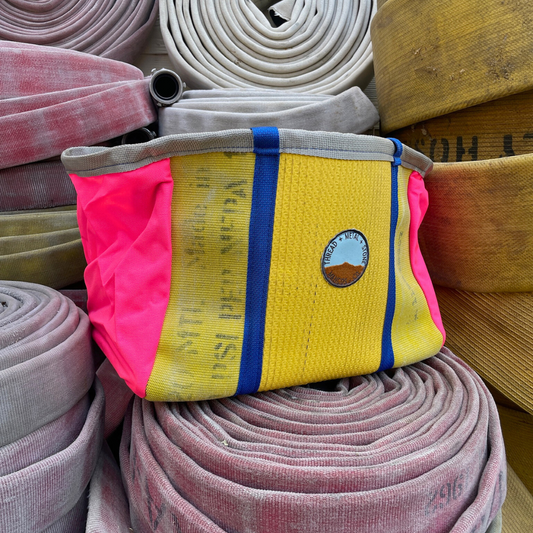 Repurposed Fire Hose Tote - Large
