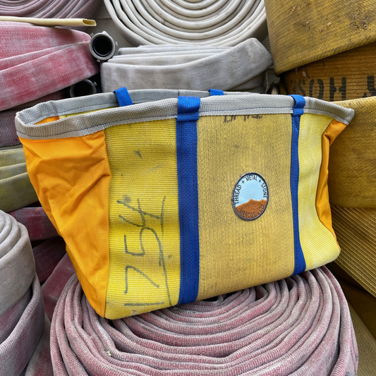 Repurposed Fire Hose Tote - Large