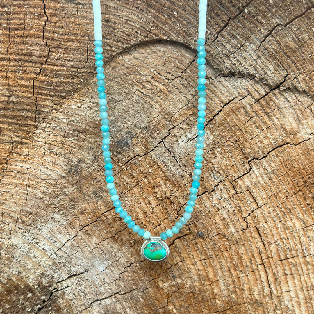 Turquoise Warrior Necklace