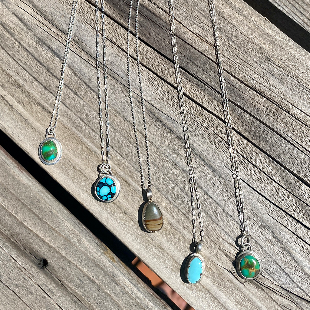 Turquoise Dotted Necklace