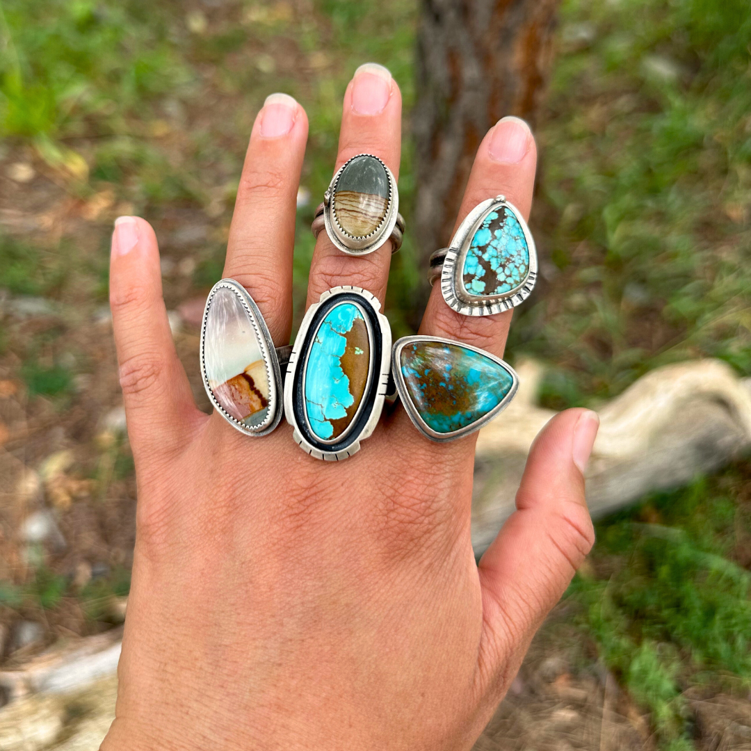 Desert Jasper Ring - Size 6.5