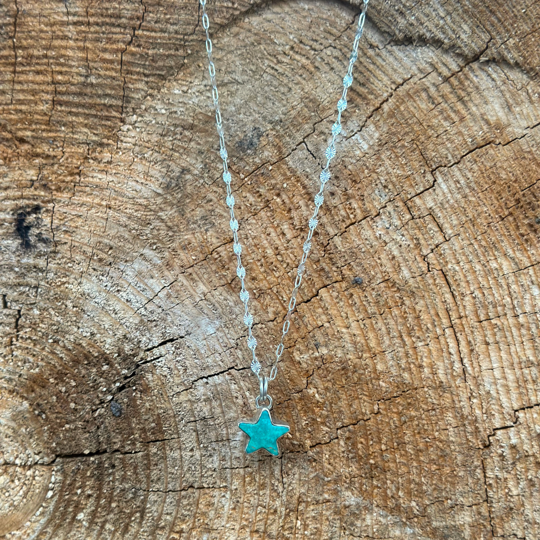Turquoise Star Necklace
