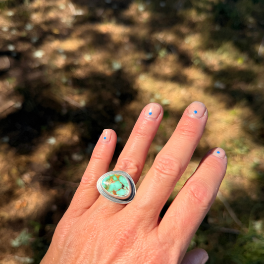 Royston Turquoise Ring - Size 6.75