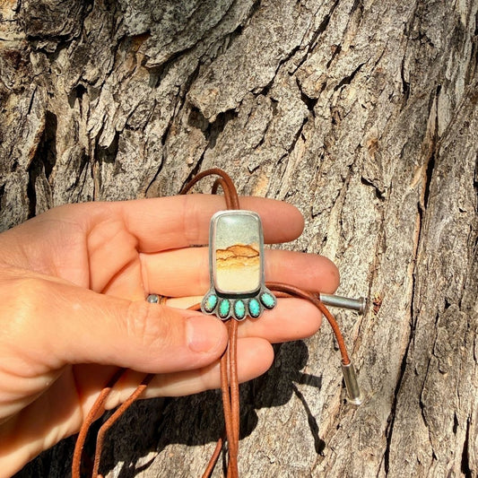 Turquoise + Jasper Lady Bolo