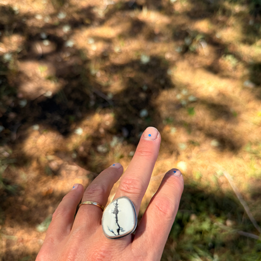 Variscite Canyon Ring - Size 7