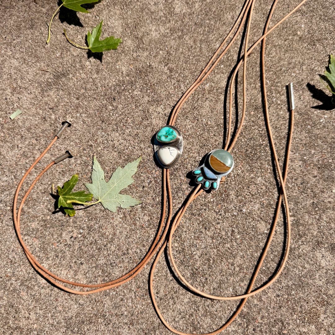 Turquoise + Variscite Lady Bolo