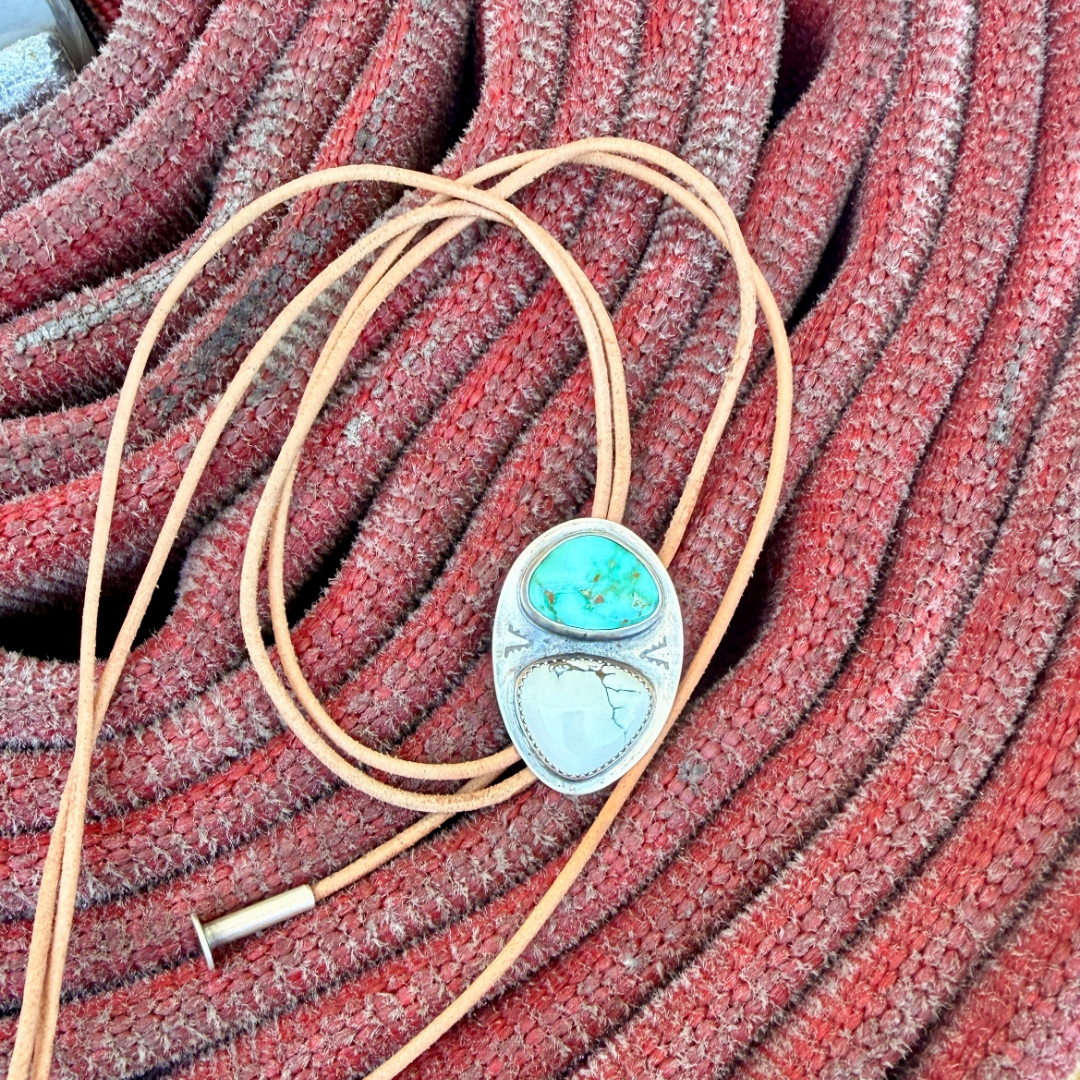 Turquoise + Variscite Lady Bolo
