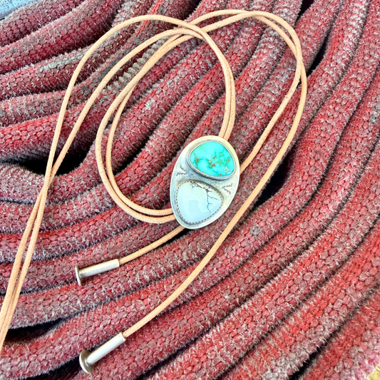 Turquoise + Variscite Lady Bolo