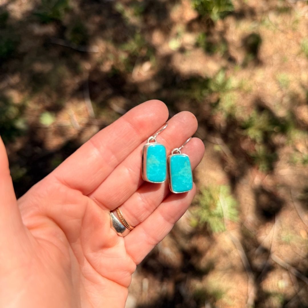 Turquoise Dangler Earrings