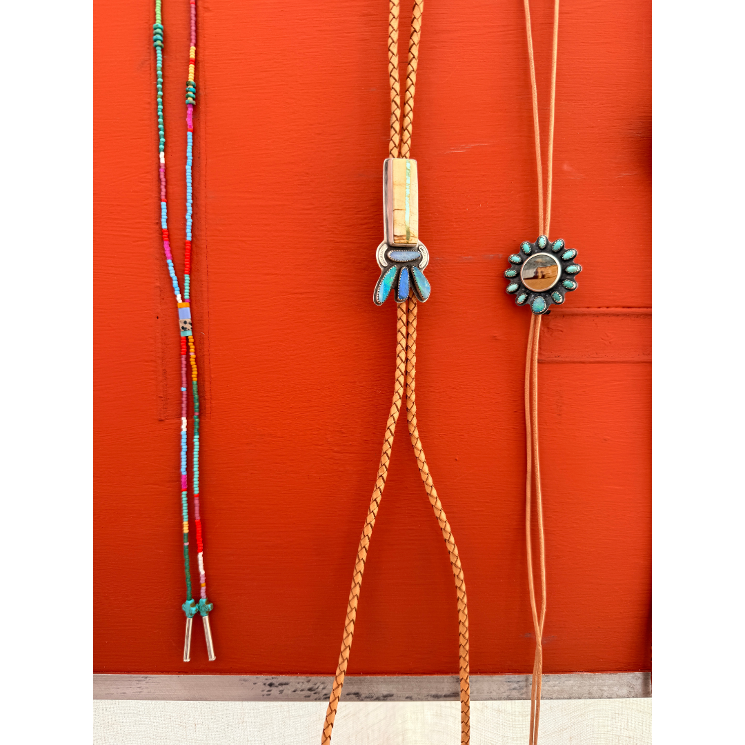 MADE TO ORDER: Beaded Bolo Necklace