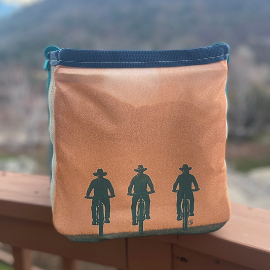 Repurposed Fire Hose Tote, Limited edition artist collection- Medium