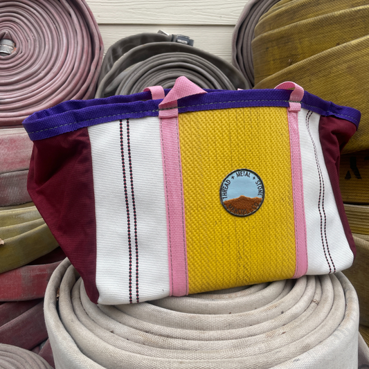 Repurposed Fire Hose Tote - Large
